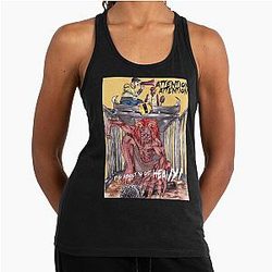Shinedown Attention fan art Racerback Tank Top