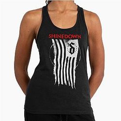 Shinedown Flag Racerback Tank Top