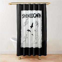 The Sound of Madness Album Cover by Shinedown Shower Curtain