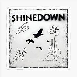 The Sound of Madness Album Cover by Shinedown Sticker