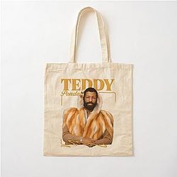 Symmetrical Arcs Oversized Cotton Tote Bag