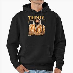 Symmetrical Arcs Bold Oversized Pullover Hoodie