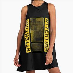 SHINE DOWN A Line Dress