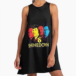 Shinedown A Line Dress