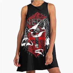 Shinedown Madness Clockwork A-Line Dress
