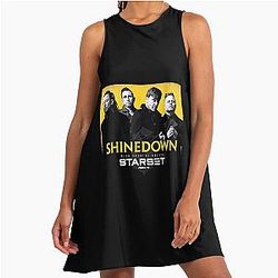 Shinedown A Line Dress