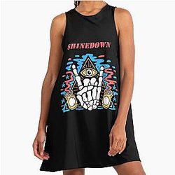 Shinedown Rock Band A-Line Dress