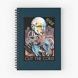 Shinedown Threat to Survival Fan Art Noir Version Spiral Notebook