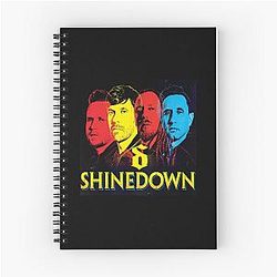 Shinedown Spiral Notebook