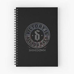 Shinedown United Spiral Notebook