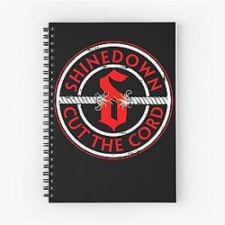 Cut the Cord Spiral Notebook