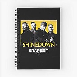 Shinedown Spiral Notebook