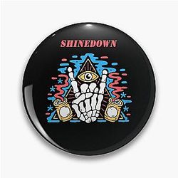 Shinedown Rock Band Pin