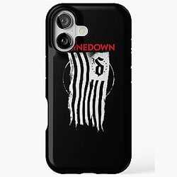 Shinedown Shredded Flag iPhone Tough Case