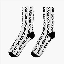 BLACK LOGO SHINEDOWN Socks