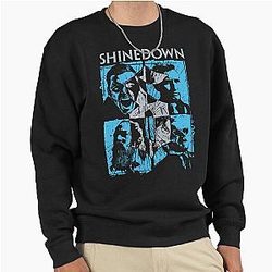 Shinedown Band Quadrant Pullover Sweatshirt