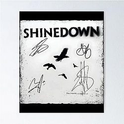 The Sound of Madness Album Cover by Shinedown Poster