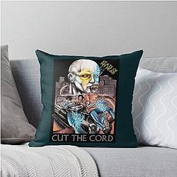 Shinedown Threat to Survival Fan Art Noir Version Throw Pillow