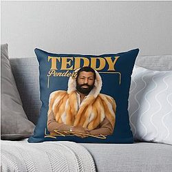 Symmetrical Arcs with Bold Shinedown Oversized Throw Pillow