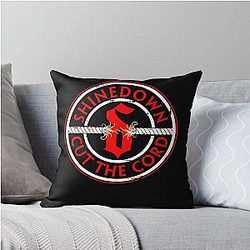 Cut the Cord Shinedown Throw Pillow