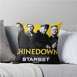 Shinedown Throw Pillow