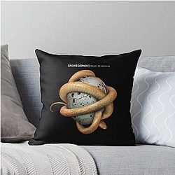 Shinedown Threat to Survival Throw Pillow