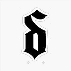Black Shinedown Sticker
