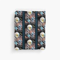 Shinedown Threat to Survival Fan-Art Noir Version Duvet Cover