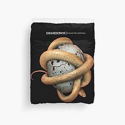 Shinedown Threat to Survival Duvet Cover