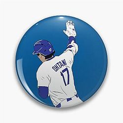 Shohei Ohtani Los Angeles Baseball Pin