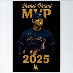 Shohei Ohtani 2025 MVP Poster