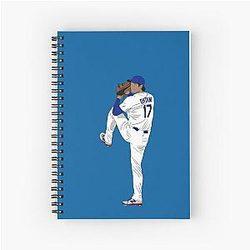 Shohei Ohtani Los Angeles Baseball Pitcher Spiral Notebook