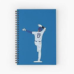 Shohei Ohtani Los Angeles Baseball Spiral Notebook