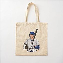 Shohei Ohtani at Baseball Legend Cotton Tote Bag