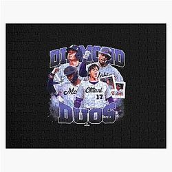MLBPA - Mookie Betts & Shohei Ohtani MLB T-Shirt Jigsaw Puzzle