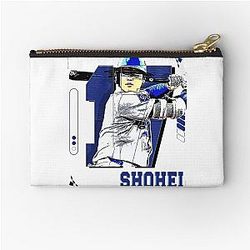 Shohei Ohtani Baseball Player Design Zipper Pouch