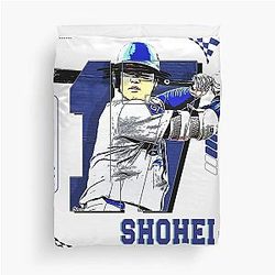 Shohei Ohtani Baseball Player 3D Duvet Cover
