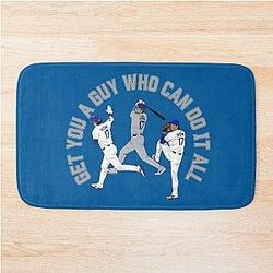Shohei Ohtani Get You a Guy Who Can Do It All Los Angeles Baseball Minimalist Bath Mat