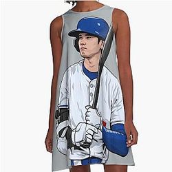Shohei Ohtani at Baseball Legend Illustration Dress