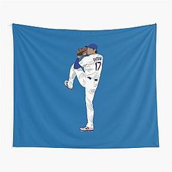 Shohei Ohtani Los Angeles Baseball Pitcher Tapestry