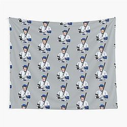 Shohei Ohtani at Bat Baseball Legend Tapestry