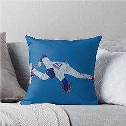 Shohei Ohtani Los Angeles Baseball Pitcher Throw Pillow