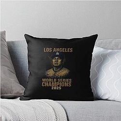 Shohei Ohtani 2025 World Series Throw Pillow