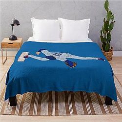 Shohei Ohtani Los Angeles Baseball Throw Blanket