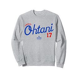 Shohei Ohtani Blue LA Vintage MLB Players Sweatshirt