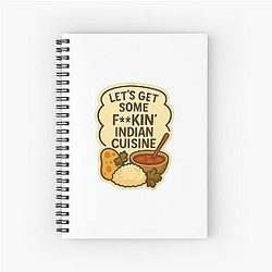 Shoresy Indian Cuisine Notebook