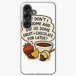Shoresy Quote - Fruit in Chocolate Case for Samsung Galaxy
