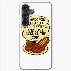 Shoresy - Steaks and Corn Samsung Galaxy Case
