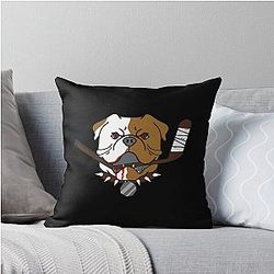 Shoresy Sudbury Bulldogs Throw Pillow