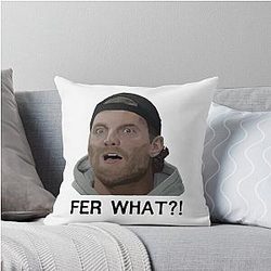 Shoresy For What Throw Pillow